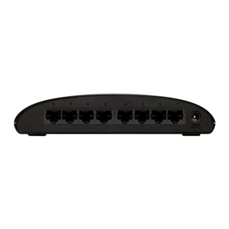 SWITCH D-LINK  8 porturi 10/100Mbps, carcasa plastic. "DES-1008D" (timbru verde 2 lei)