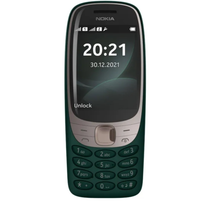 Telefon cu butoane, NOKIA, "6310" ecran 2.8 inch, dual sim, rez. camera 0.3 Mpix, memorie interna 8 MB, 2G, OEM, acumulator 1150