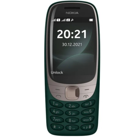 Telefon cu butoane, NOKIA, "6310" ecran 2.8 inch, dual sim, rez. camera 0.3 Mpix, memorie interna 8 MB, 2G, OEM, acumulator 1150