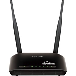 ROUTER D-LINK wireless  300Mbps, 4 porturi 10/100, 2 antene externe, N300 "DIR-605L"/45502199 (timbru verde 0.8 lei)