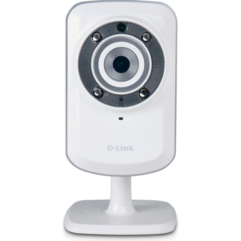 CAMERA IP D-Link, stand, pt. interior, dist. IR 5 m, tip lentila fixa 5.01 mm, 0.3 Mpx, cu fir | wi-fi, microfon da, PoE nu, car