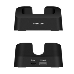 Telefon cu butoane, Maxcom, "MM735" ecran 2.2 inch, rez. camera 2 Mpix, 2G, OEM, acumulator 1400 mAh, negru, "MM735 Black" (timb