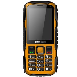 Telefon cu butoane, Maxcom, "MM920" ecran 2.8 inch, rez. camera 2 Mpix, 2G, OEM, acumulator 1400 mAh, galben, "MM920 Yellow" (ti