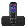 Telefon cu butoane, Maxcom, "MM740" ecran 2.4 inch, dual sim, 2G, OEM, acumulator 1000 mAh, negru, "MM740 Black" (timbru verde 0