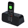 Telefon cu butoane, Maxcom, "MM740" ecran 2.4 inch, dual sim, 2G, OEM, acumulator 1000 mAh, negru, "MM740 Black" (timbru verde 0