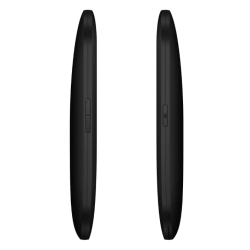 Telefon cu butoane, Maxcom, "MM740" ecran 2.4 inch, dual sim, 2G, OEM, acumulator 1000 mAh, negru, "MM740 Black" (timbru verde 0