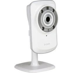 CAMERA IP D-Link, stand, pt. interior, dist. IR 5 m, tip lentila fixa 5.01 mm, 0.3 Mpx, cu fir | wi-fi, microfon da, PoE nu, car
