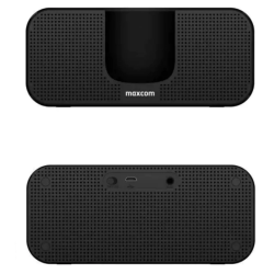 Telefon cu butoane, Maxcom, "MM740" ecran 2.4 inch, dual sim, 2G, OEM, acumulator 1000 mAh, negru, "MM740 Black" (timbru verde 0