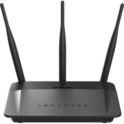 ROUTER D-LINK wireless  750Mbps, 4 porturi 10/100, 3 antene externe, Dual Band AC750 (433/300Mbps), "DIR-809" 45504921 (timbru v