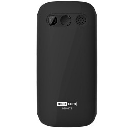 Telefon cu butoane, Maxcom, "MM471" ecran 2.2 inch, dual sim, rez. camera 2 Mpix, 2G, OEM, acumulator 1400 mAh, gri, "MM471 Gray