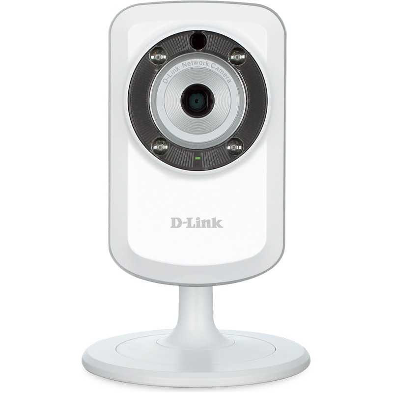 CAMERA IP D-Link, stand, pt. interior, dist. IR 5 m, tip lentila fixa 3.15 mm, 0.3 Mpx, cu fir | wi-fi, microfon da, PoE nu, car