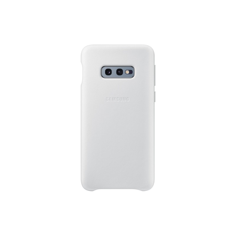 HUSA Smartphone Samsung, pt Galaxy S10E, tip back cover (protectie spate), piele, ultrasubtire, alb, "EF-VG970LWEGWW"