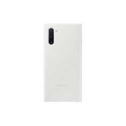 HUSA Smartphone Samsung, pt Galaxy Note 10, tip back cover (protectie spate), piele, ultrasubtire, alb, "EF-VN970LWEGWW"