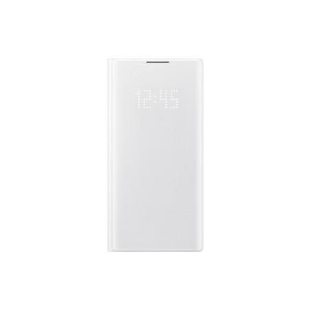 HUSA Smartphone Samsung, pt Galaxy Note 10, tip smart book cover, poliuretan, Smart LED View, alb, "EF-NN970PWEGWW"