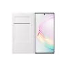 HUSA Smartphone Samsung, pt Galaxy Note 10, tip smart book cover, poliuretan, Smart LED View, alb, "EF-NN970PWEGWW"