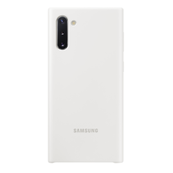 HUSA Smartphone Samsung, pt Galaxy Note 10, tip back cover (protectie spate), silicon, ultrasubtire, alb, "EF-PN970TWEGWW"