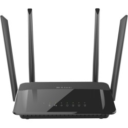 ROUTER D-LINK wireless 1200Mbps, 4 porturi Gigabit, 4 antene externe, Dual Band AC1200 (867/300Mbps), "DIR-842"/45505674 (timbru