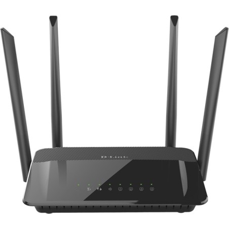ROUTER D-LINK wireless 1200Mbps, 4 porturi Gigabit, 4 antene externe, Dual Band AC1200 (867/300Mbps), "DIR-842"/45505674 (timbru