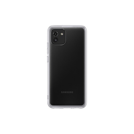 HUSA Smartphone Samsung, pt Galaxy A03, tip back cover (protectie spate), TPU, ultrasubtire, transparent, "EF-QA036TTEGEU"