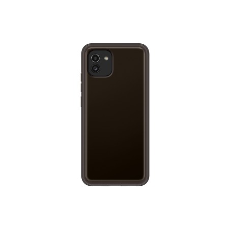 HUSA Smartphone Samsung, pt Galaxy A03, tip back cover (protectie spate), TPU, ultrasubtire, negru, "EF-QA036TBEGEU"