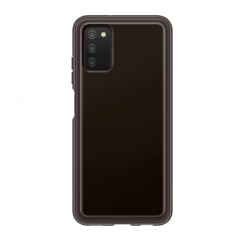 HUSA Smartphone Samsung, pt Galaxy A03s, tip back cover (protectie spate), TPU, ultrasubtire, negru, "EF-QA038TBEGEU"