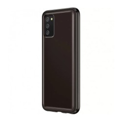 HUSA Smartphone Samsung, pt Galaxy A03s, tip back cover (protectie spate), TPU, ultrasubtire, negru, "EF-QA038TBEGEU"