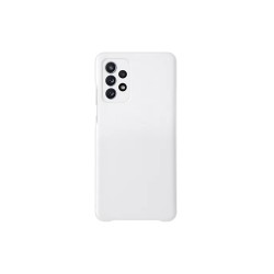 HUSA Smartphone Samsung, pt Galaxy A72, tip smart book cover cu buzunar, policarbonat, Smart View Wallet, alb, "EF-EA725PWEGEE"