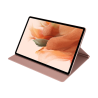Husa pt Tab S7+ / S7 FE Book Cover Pink , "EF-BT730PAEGEU"