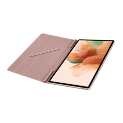 Husa pt Tab S7+ / S7 FE Book Cover Pink , "EF-BT730PAEGEU"