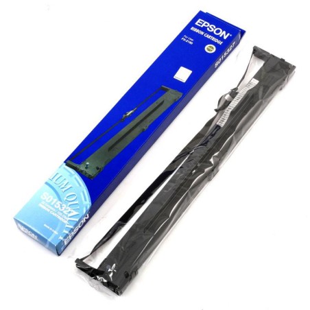 Ribon Original Epson Black, S015327, pentru FX-2190|, (timbru verde 0.15 lei) "C13S015327"(RAPO)