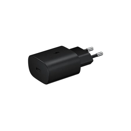 Incarcator retea 220V Samsung, USB Type C, 25W, fast charge, negru, "EP-TA800XBEGWW" (timbru verde 0.18 lei)