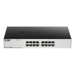 SWITCH D-LINK 16 porturi Gigabit, carcasa metal, "GO-SW-16G" (timbru verde 2 lei)