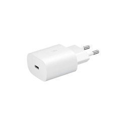 Incarcator retea 220V Samsung, USB Type C, 25W, fast charge, alb, "EP-TA800XWEGWW" (timbru verde 0.18 lei)