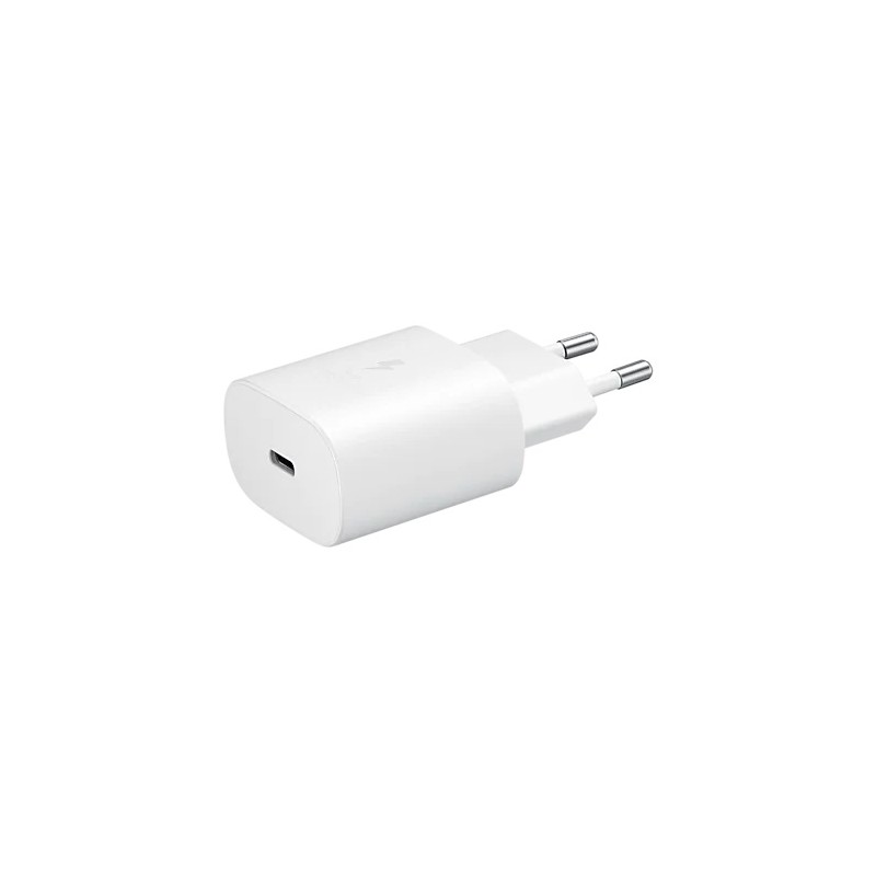 Incarcator retea 220V Samsung, USB Type C, 25W, fast charge, alb, "EP-TA800XWEGWW" (timbru verde 0.18 lei)