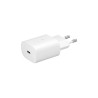 Incarcator retea 220V Samsung, USB Type C, 25W, fast charge, alb, "EP-TA800XWEGWW" (timbru verde 0.18 lei)