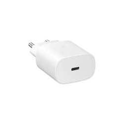 Incarcator retea 220V Samsung, USB Type C, 25W, fast charge, alb, "EP-TA800XWEGWW" (timbru verde 0.18 lei)