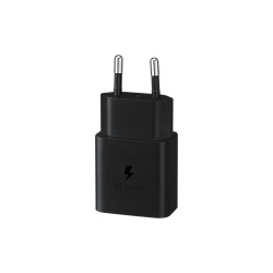 Incarcator retea 220V Samsung, USB Type C, , fast charge, negru, "EP-T1510NBEGEU" (timbru verde 0.18 lei)
