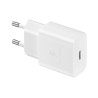 Incarcator retea 220V Samsung, USB Type C, , fast charge, alb, "EP-T1510XWEGEU" (timbru verde 0.18 lei)