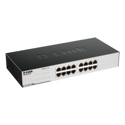 SWITCH D-LINK 16 porturi Gigabit, carcasa metal, "GO-SW-16G" (timbru verde 2 lei)