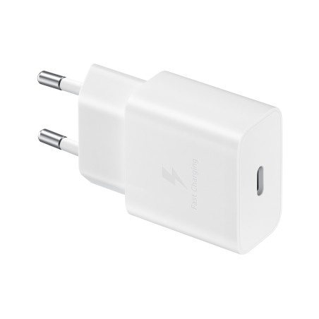 Incarcator retea 220V Samsung, USB Type C, , fast charge, alb, "EP-T1510XWEGEU" (timbru verde 0.18 lei)