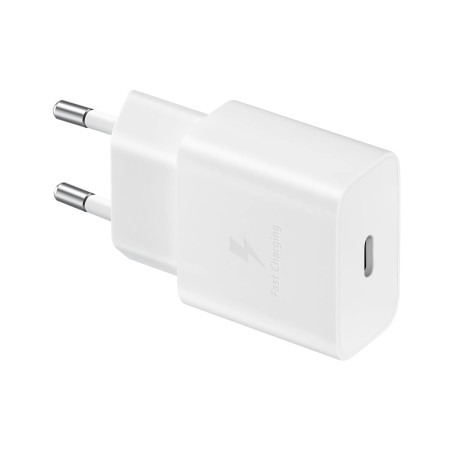Incarcator retea 220V Samsung, USB Type C, , fast charge, alb, "EP-T1510NWEGEU" (timbru verde 0.18 lei)