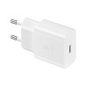 Incarcator retea 220V Samsung, USB Type C, , fast charge, alb, "EP-T1510NWEGEU" (timbru verde 0.18 lei)