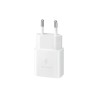 Incarcator retea 220V Samsung, USB Type C, , fast charge, alb, "EP-T1510NWEGEU" (timbru verde 0.18 lei)
