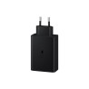 Samsung Power Adapter Trio 65W,2x USB-C,1xUSB-A, Super Fast  (without cable); Black "EP-T6530NBEGEU" (timbru verde 0.18 lei)