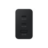 Samsung Power Adapter Trio 65W,2x USB-C,1xUSB-A, Super Fast  (without cable); Black "EP-T6530NBEGEU" (timbru verde 0.18 lei)