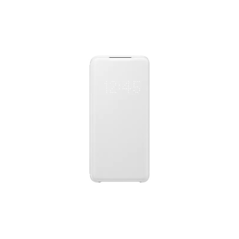 HUSA Smartphone Samsung, pt Galaxy S20, tip smart book cover, policarbonat, Smart LED View, alb, "EF-NG980PWEGEU"