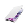 HUSA Smartphone Samsung, pt Galaxy S20, tip smart book cover, policarbonat, Smart LED View, alb, "EF-NG980PWEGEU"