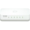 SWITCH D-LINK  5 porturi 10/100Mbps, carcasa plastic, "GO-SW-5E" (timbru verde 2 lei)