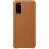 HUSA Smartphone Samsung, pt Galaxy S20, tip back cover (protectie spate), piele, ultrasubtire, maro, "EF-VG980LAEGEU"
