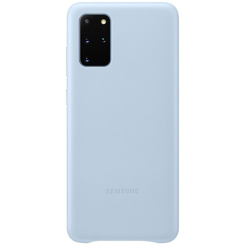 HUSA Smartphone Samsung, pt Galaxy S20+, tip back cover (protectie spate), piele, ultrasubtire, albastru, "EF-VG985LLEGEU"